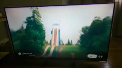 Everything works but panel seems to have issue.. There's pink tint/glow along the edges as seen in i...