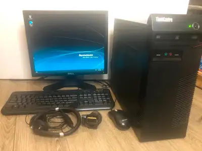 Selling a Lenovo ThinkCentre computer, a reliable workhorse for day-to-day tasks. This build is opti...