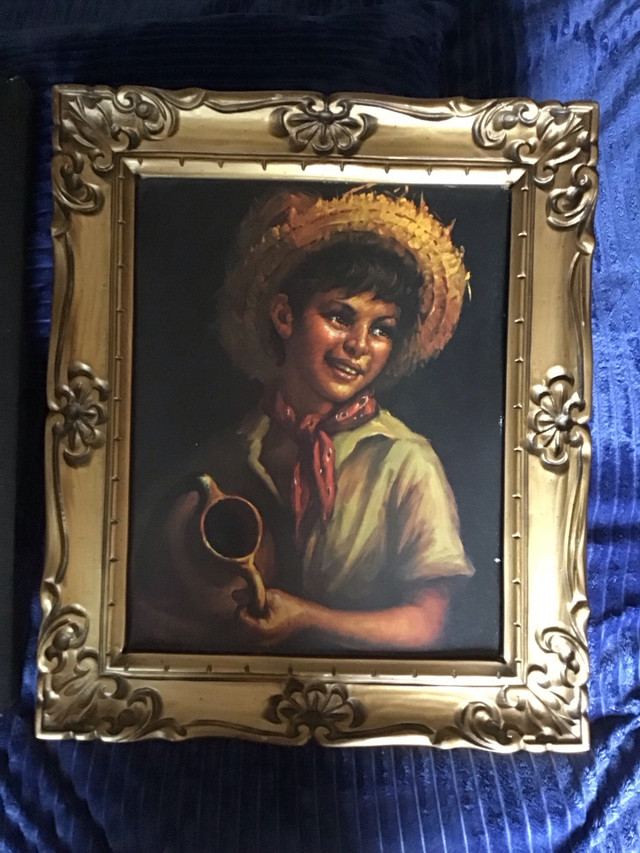 Picture Frames Vintage Ornate Renoir Tovine Winde Lithographs dans Art et objets de collection  à Sudbury - Image 3