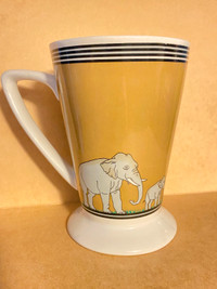 Mug - Elephant pattern
