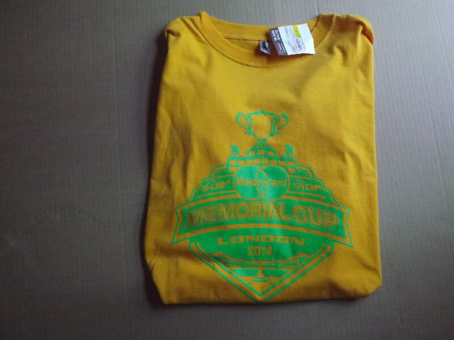 FS: 2014 "Memorial Cup" Souvenir Tee-Shirt (Brand New with Tags in Men's in London - Image 2