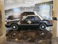1:18 Diecast GMP Foxbody 1988 Ford Mustang Police Car