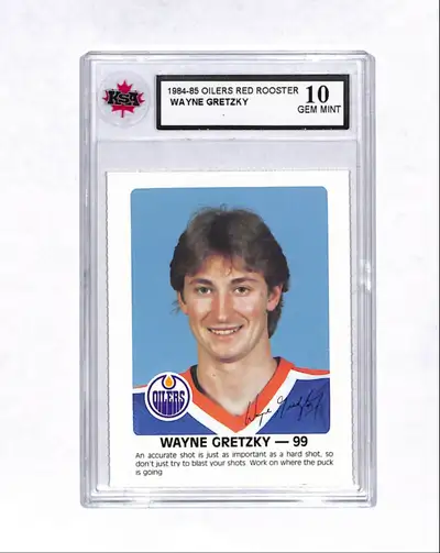 1984-85 RED ROOSTER #99 WAYNE GRETZKY KSA 10, View more