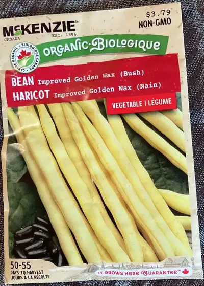Bean Improved Golden Wax Bush Seeds, View more