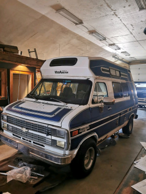 Chevy camper van