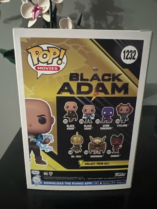 Black Adam Chase Funko Pop  in Arts & Collectibles in Kitchener / Waterloo - Image 3
