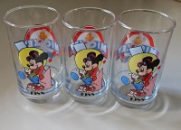 Vintage  Disney Mickey Mouse Drinking Glasses Oshawa / Durham Region Toronto (GTA) Preview