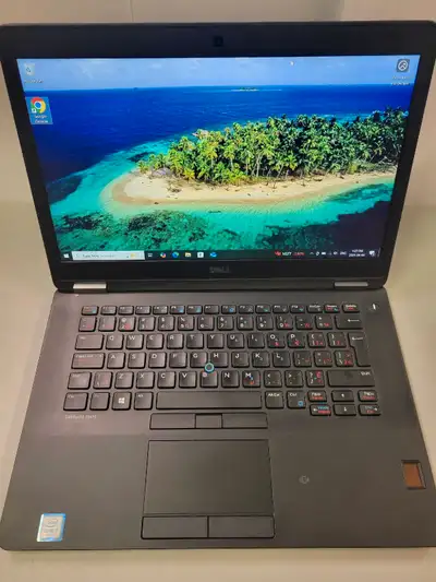 Dell Latitude E7470 HD i5-6300U 14" 256 Go SSD 8 Go Ram Windows 10 Pro. Possibilité d'installer Wind...