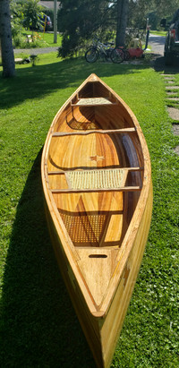 Cedar Strip Canoe