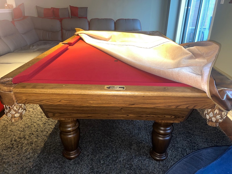 DELIVERED & INSTALLED 8FT x 4FT DUFFERIN POOL TABLE SET Dining Tables