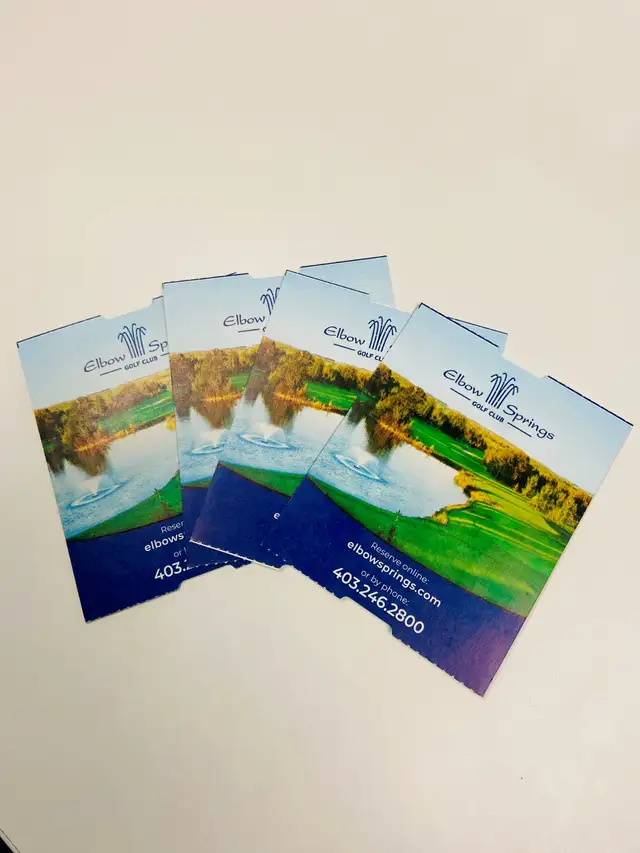 Elbow Springs 18 Hole Golf Passes62863277954050121