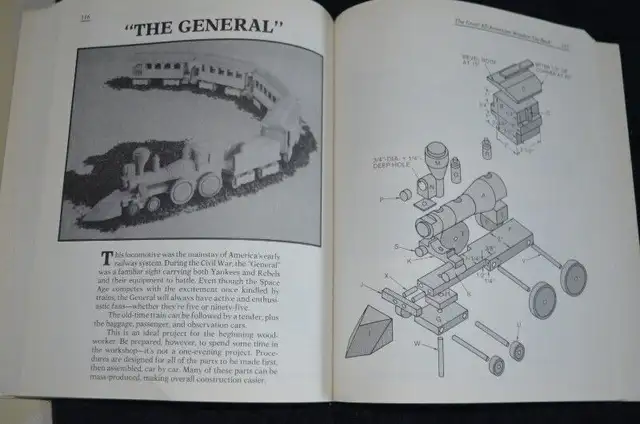 The Great All-American Wooden Toy Book 50 Easy-to-build Projects in Hobbies & Crafts in West Island - Image 5