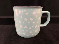 David’s Tea Paper Star Snowflake Mint Green Coffee Mug