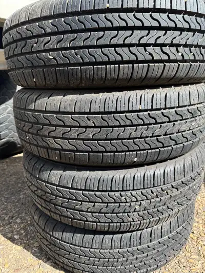 4 Firestone all season tires, size 185/65R15 88T. 3 years old, tread depth is 8-9/32’s new they come...