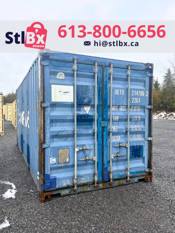 USED 20ft Regular Height Storage Container in OTTAWA - Sale!!!!! in Other in Ottawa - Image 2