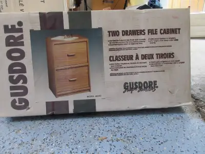 Two Drawers File Cabinet., View more