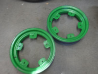 Oliver 77 88 Farm Tractor Front Wheel Set of 2  4 1/4" x 16"