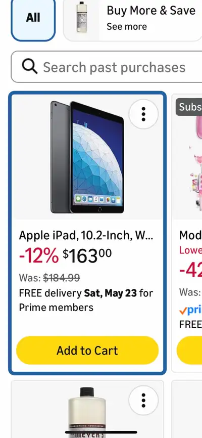 iPad 10th generation refurbished new refurbished from Amazon, View more