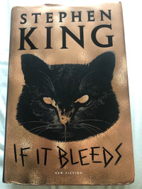 Stephen king book if it bleeds
