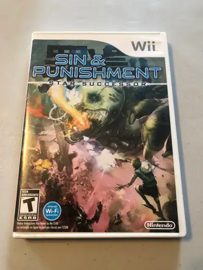 Selling Sin and Punishment Star Successor complete with case and manual for the Nintendo Wii. This i...