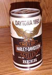 Harley-Davidson beer can