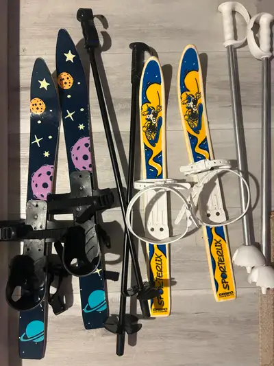 Skis de démarrage - Starting skis, View more