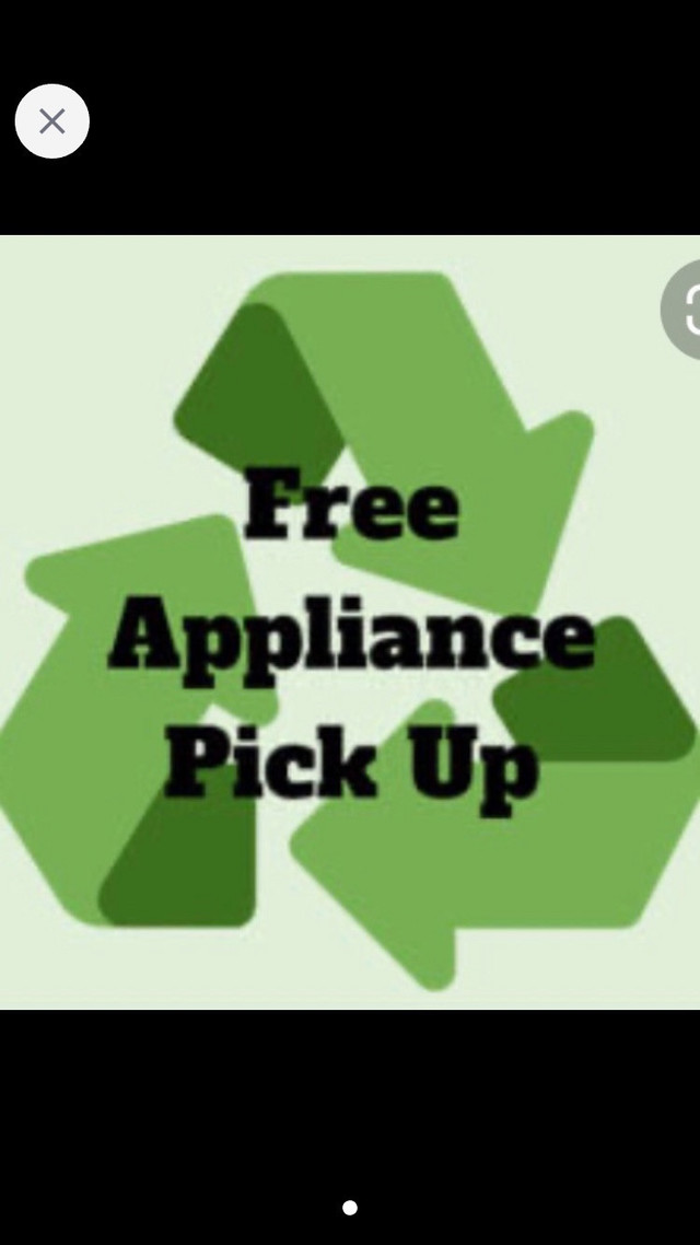 FREE APPLIANCE PICK UP in Free Stuff in Peterborough