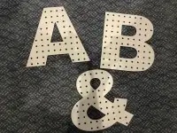 A&B letters
