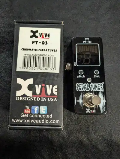 Xvive PT-03 Chromatic Tuner Pedal, View more