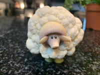 Home Grown Enesco Cauliflower Sheep Figurine 2004 # 4002355