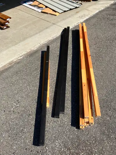 Hardwood posts: 6ft x 1.75 in x 1.75 in, View more