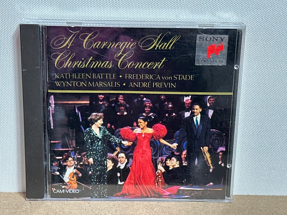 Sony Classical A Carnegie Hall Christmas 15 TrackConcert CD | CDs, DVDs ...