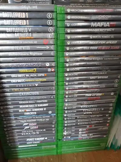 Microsoft Xbox One Games/ XBOX1 / 70 titles, View more