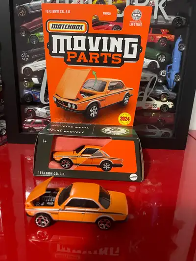 matchbox  moving parts 1973 BMW CSL 3.0, View more