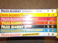 Police Academy Collection on DVD (all 7 films) , sealed