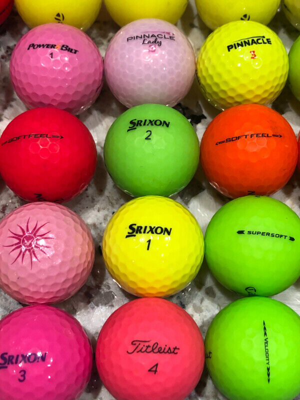 Coloured Golf Balls for winter golf for $1 each in Golf in Kitchener / Waterloo - Image 4