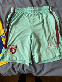 Hellas Verona and Torino Soccer Shorts