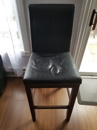 Tall Black Bar Chair