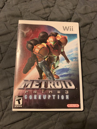 Metroid Prime 3 Corruption for Nintendo Wii. Complete