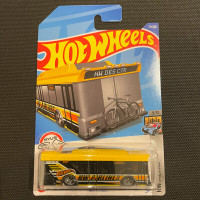 Hot Wheels AIN'T FARE Transit Bus Toy (Yellow) HW METRO MATCHBOX