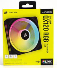 Corsair QX120 RGB Fan.  Brand New in Sealed Retail Box.