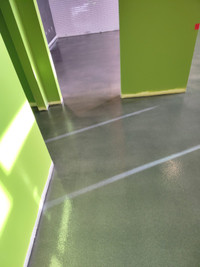 Epoxy Floor installation for retail, commerical or residential.