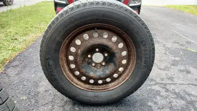 Winter Tires and Steel Rims. 17 inch rims. 225/65 R17 Michelin Latitude X-ICE studless winter tires....