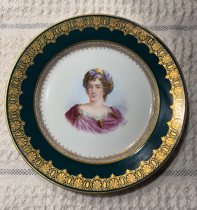 SEVRES First Empire Plate Early 1800’s dans Art et objets de collection  à Ville de Montréal