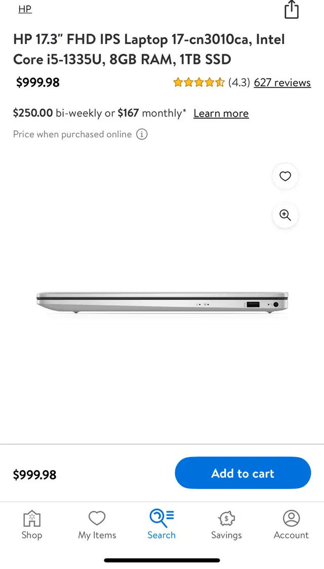 HP 17.3" FHD IPS Laptop 17-cn3010ca, Intel Core i5 in Laptops in Kingston - Image 6