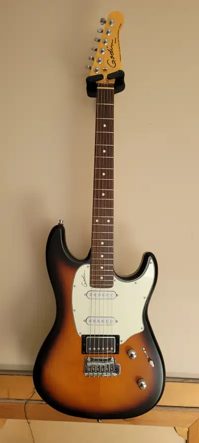 Mint Godin Session Vintage Burst SG RN guitar for sale, View more