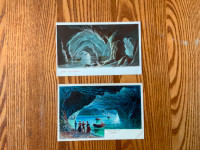 2 très belles cartes postales GROTTES AZZURRA de CAPRI