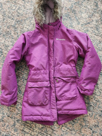 Kids Columbia Winter Jacket - size small (8 years old)