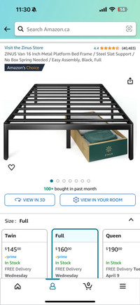 Bed frame - Full size 