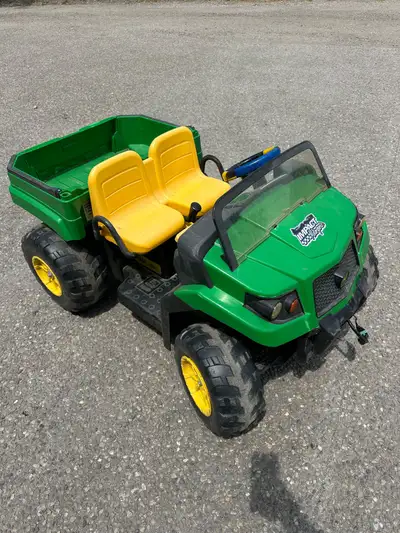 John Deere battery powered gator, View more